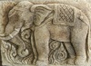 Барельеф 100x120 Плитка слон