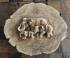 Барельеф D180 Тайские слоны